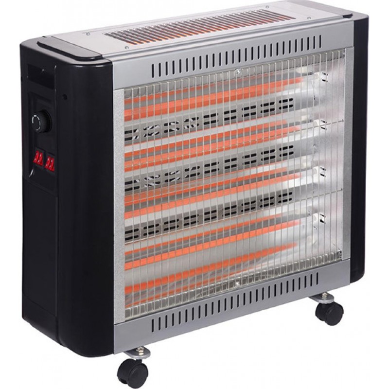 Human HU1522 Σόμπα Χαλαζία με Θερμοστάτη 5 Λάμπες Quartz  2400W 
